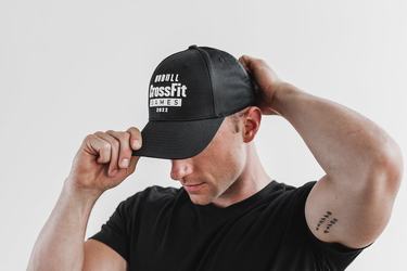 Nobull Crossfit Games® 2022 Classic Men's Hats Black | Australia (EL7312)